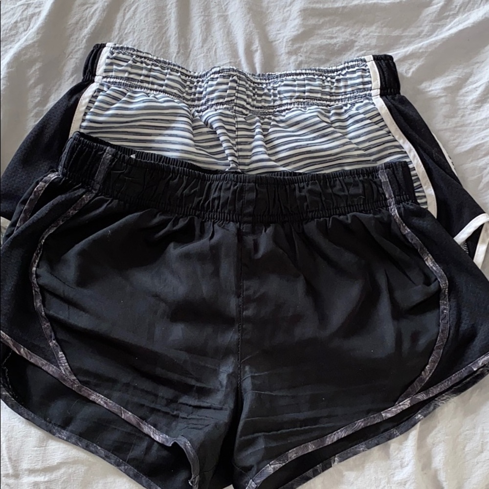 So athletic shorts